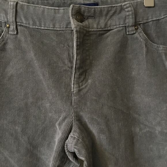 Ralph Lauren Girl Gray Suede Jeans - Picture 7 of 11